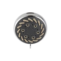 The akuaplus® - 6 settings shower head.