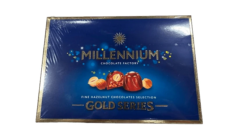 MILLENNIUM Gold Series chocolates with nuts