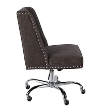 Chaise de bureau Monroe anthracite