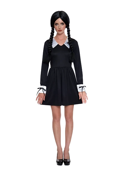 Partyholic Gothic Pigtails Woman costume, Large