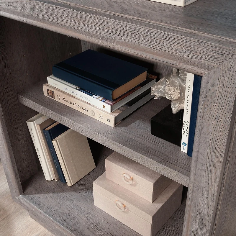Sauder Hayes Garden Bookcase, Ashen Oak, 434778