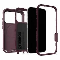 OtterBox Étui Defender Pro MagSafe avec Contrôle de la Caméra Trailhead (Violet) pour iPhone 17 Pro Max
