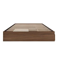 Nexera Aura 3 Drawer White Bed