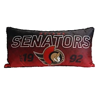 NHL Ottawa Senators Game Time Body Pillow, 18" x 36", NHL OTTAWA SENATORS BODY PILLOW