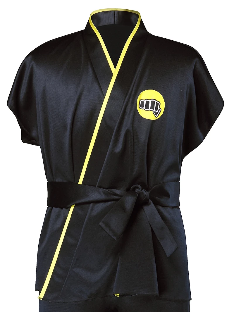 Karate Kid Classic Cobra Kai Johnny Lawrence Costume for Adults by Rubies, Men's