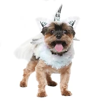 Costume d'Halloween Way to Celebrate pour animal de compagnie: Licorne, taille XS-XL