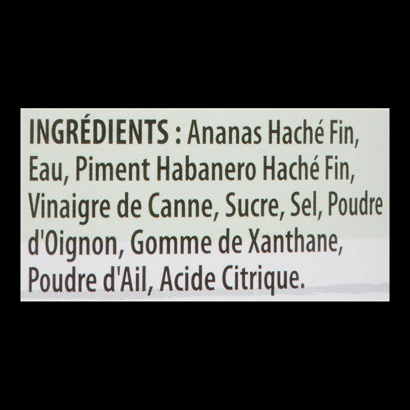 Cool Runnings Sauce aux Piments et Ananas