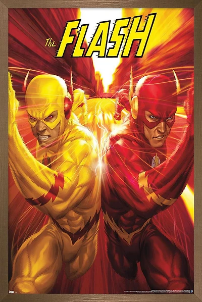 DC Comics - Le flash et le flash inversé - Course