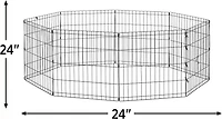 Midwest New World – Stylo d’exercice noir de 24 po