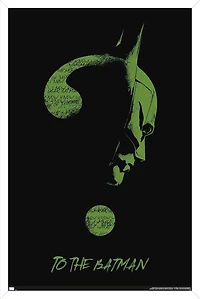 DC Comics The Batman - Riddler Wall Poster, 22.375" x 34" Framed