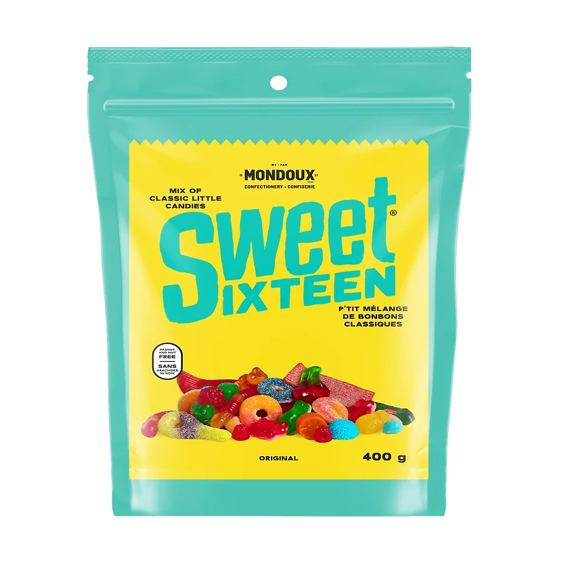 Sweet Sixteen Original, bag of 400g., Sweet Sixteen Original Candy - 400g format