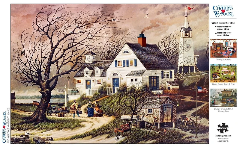 Buffalo Games - Le puzzle Charles Wysocki - Old Martha's Vineyard - en 300 pièces