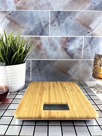 AccuChef Bamboo Kitchen Scale