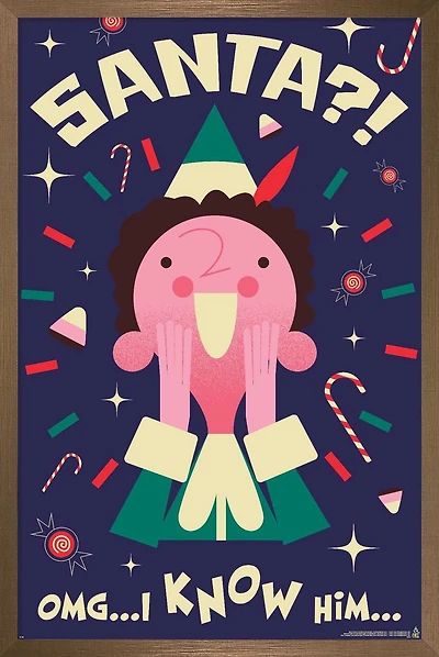 Elf - I Know Him Wall Poster