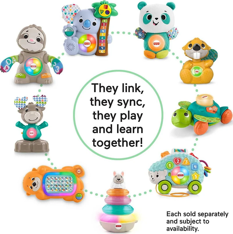 Fisher-Price Linkimals Manu la Tortue - Édition Française