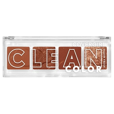 COVERGIRL Fard à paupières Clean Eye Color, pure, sain et végétalien, sans talc, huile minérale, paraben et parfum, hautement pigmenté, sans cruauté