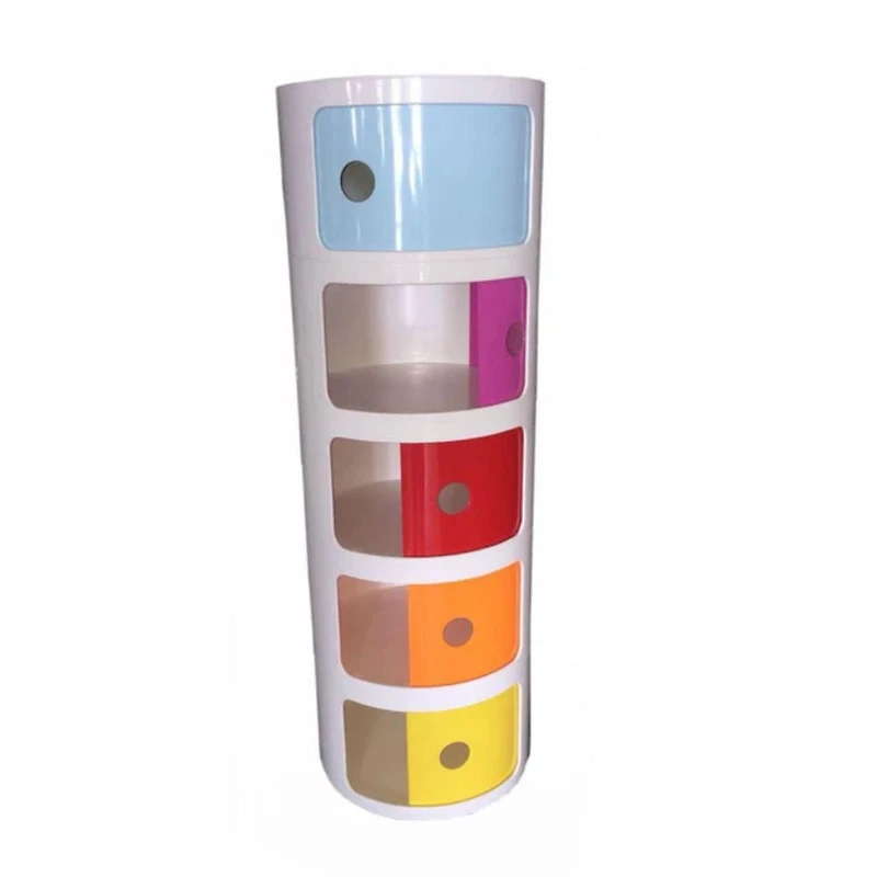 Armoire ronde colorée de la collection Heavenly