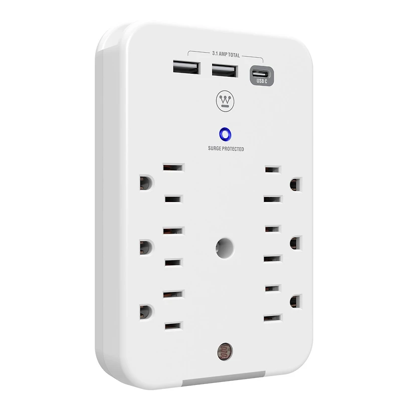 Westinghouse Wall Surge 6 USB-C