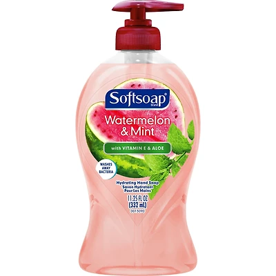 Softsoap Hydrating Liquid Hand Soap Pump, Watermelon & Mint - 332 ML, Hand Soap