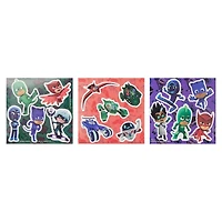 Autocollant et Cahier d'activités PJ Masks House Easy Go