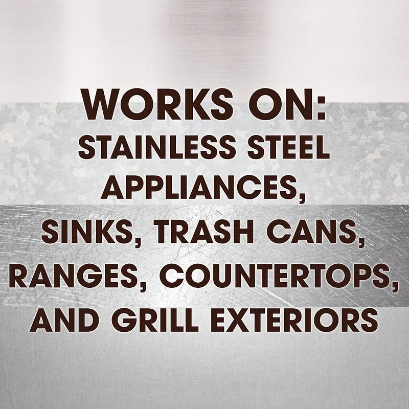 Pledge Stainless Steel Cleaner and Polish, Lemon Zest Scent, 275g
