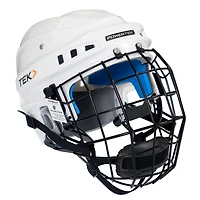V3.0 Casque Powertek Blanc avec Grille - SR Large