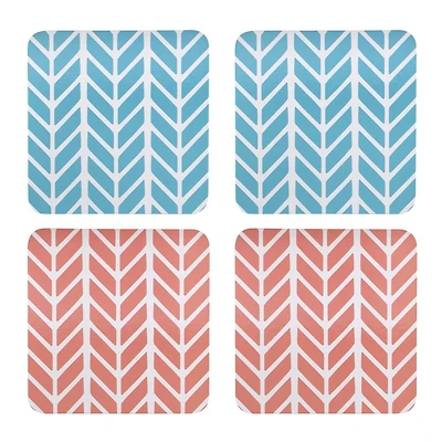 HOMETREND 4 PACK COASTERS