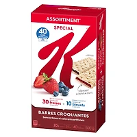 Kelloggy's Barres croquantes géantes Special K 40 croquantes, 500 g