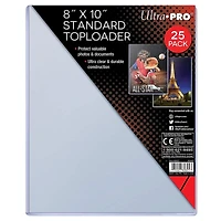 Ultra PRO 8" x 10" Standard Toploaders (25un)