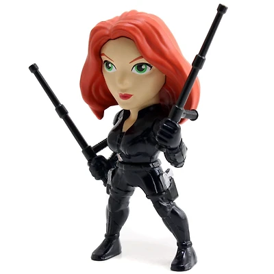Captain America JADA Toys Metals 4" Black Widow Diecast Figure