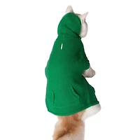 Holiday Time Sweat à capuche Holiday Time vert avec poche pour chien