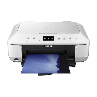 Canon Imprimante photo à jet d'encre tout-en-un sans fil PIXMA MG6620, blanc