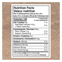 Quaker Oat Flour Oatmeal Cookie Mix 900 g.