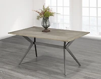 Celine Dining Table, Brown