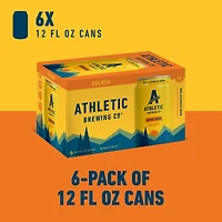 Athletic Brewing Upside Dawn Non-Alc Golden 6x355mL 6x355 mL