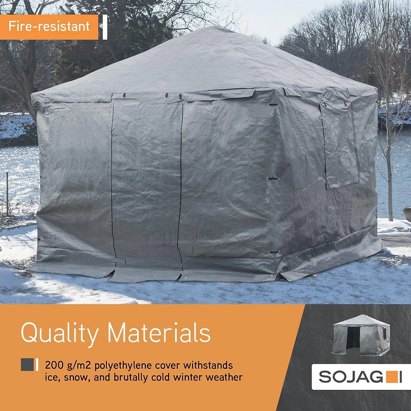 Sojag, toile d'hiver pour abri soleil