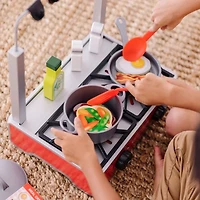 Melissa & Doug Ensemble de 19 tables de cuisson en bois de luxe