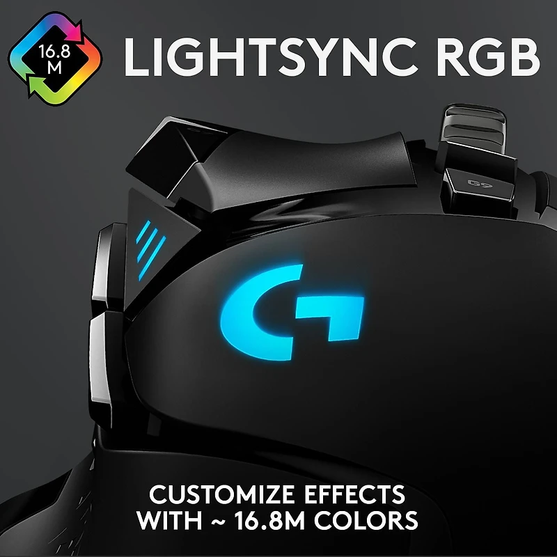 Logitech Souris de Jeu Haute Performance G502 Hero (910-005469)