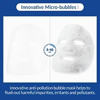 Soo'Ae O2 Bubble Anti-Pollution Mask, Clarifying + Rebalance