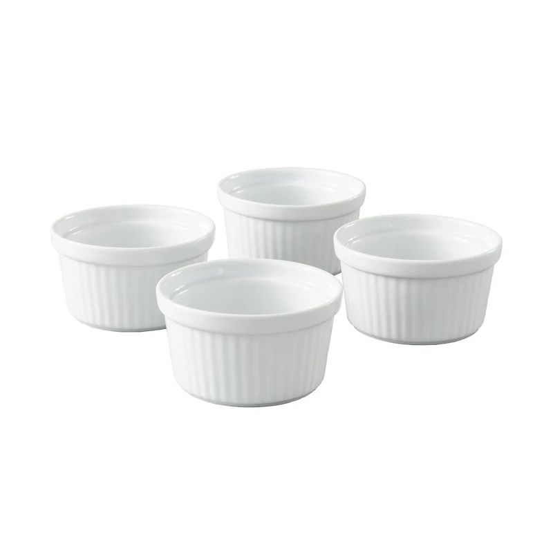 Better Homes & Gardens White Porcelain Ramekin, 1 Piece, 0.42 lb, Ramekin