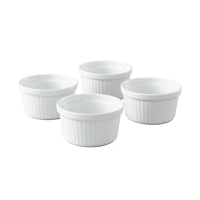 Better Homes & Gardens White Porcelain Ramekin, 1 Piece, 0.42 lb, Ramekin