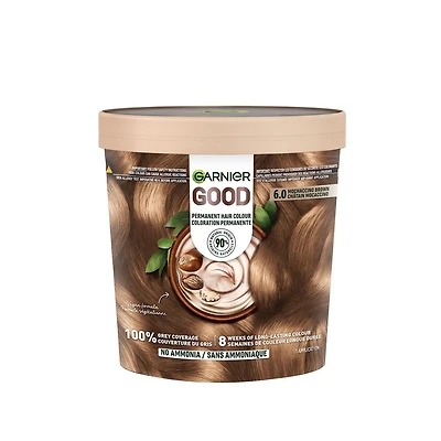 Garnier GOOD, Coloration Permanente, 100% Couverture du Gris, Sans Ammoniaque