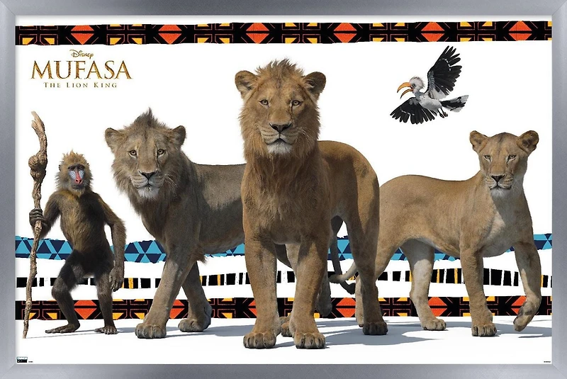 Disney Mufasa: The Lion King - Group Wall Poster, 22.375" x 34"