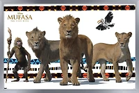 Disney Mufasa: The Lion King - Group Wall Poster, 22.375" x 34"