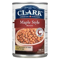 Clark Fèves au goût de sirop d'érable 398 ml