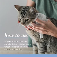 Burt's Bees For Kitten Wipes, 50 Wipes