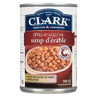Clark Fèves au goût de sirop d'érable 398 ml