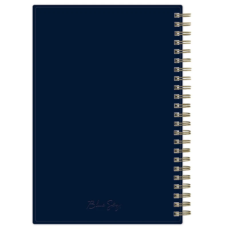 Agenda hebdomadaire/mensuel 2024, 5 po x 8 po, Blue Sky, Tiana