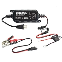Chargeur de batterie / Mainteneur Eveready 1.2-amp automatique 6 volts/ 12 volts - Noir