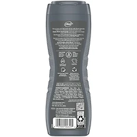 Dial Men 3in1, Body, Wash, Hair Wash, Face Wash, Amber Wood Scent, 473ml, Dermatologist Tested, Free from Silicones, Parabens, Phthalates, 1 Bottle, 473mL